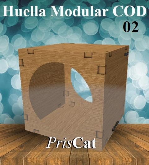 Huella Modular (Rascador) Cód 02