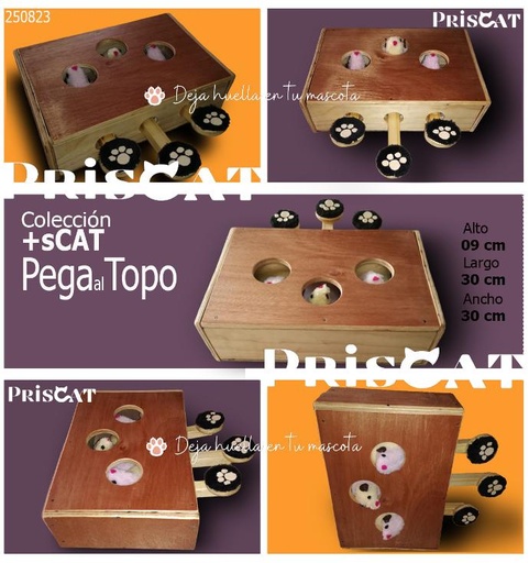 +sCAT Cod 04 PegaTopo (Juguete)